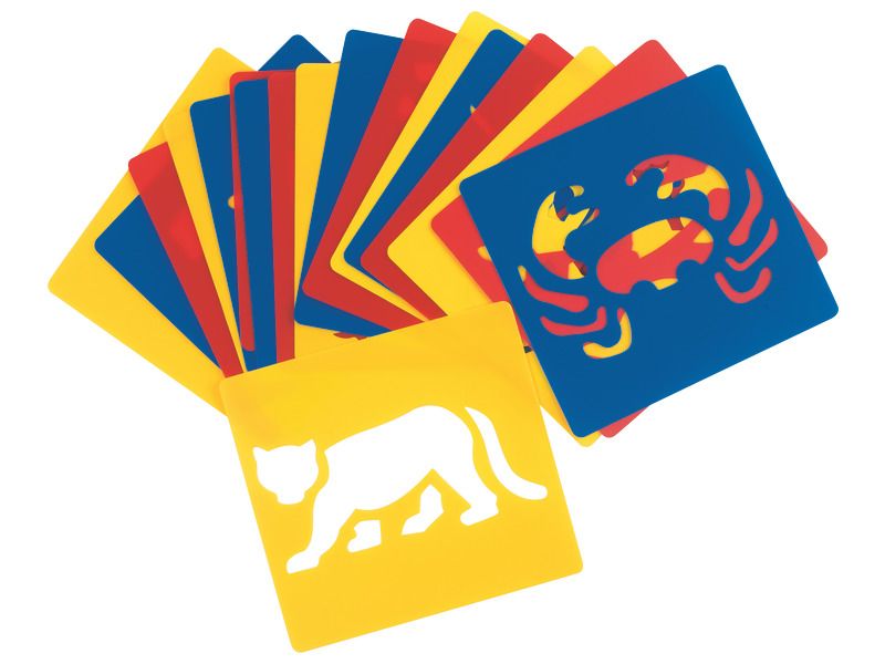 stencils animals