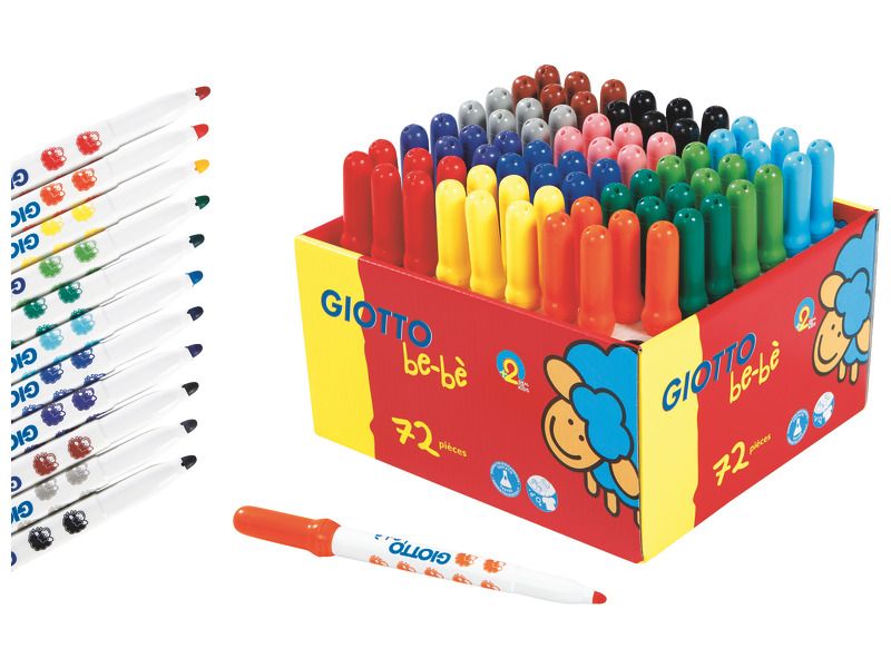 Be Be Broad Tip Felt Pens Pack Of 72