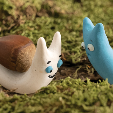 Snail in Fimo clay