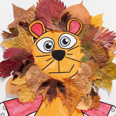 Johnny the leaf lion