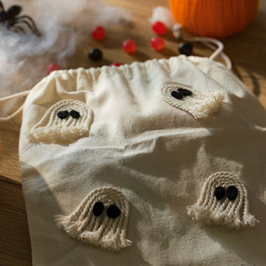 Ghost candy pouch